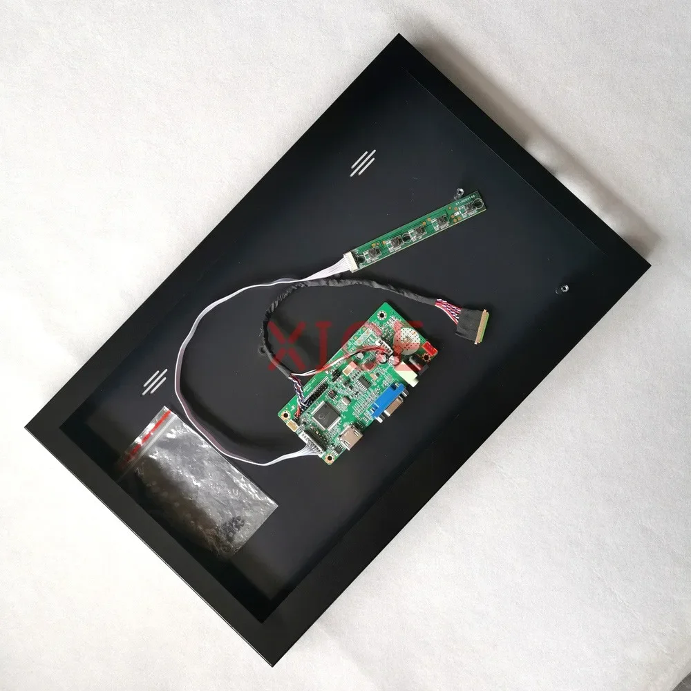 

Fit N156B6/N156BGE Metal Case&Driver Control Board DIY Refit Kit Screen Universal 1366*768 VGA Compatible-HDMI 40-Pin LVDS 15.6"