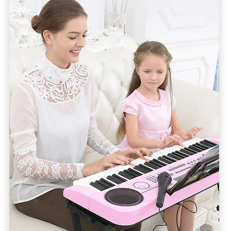 Professional Music Synthesizer Flexible Keyboard Midi Controller Melodic Portable Sustainable Children Sintetizador Instruments