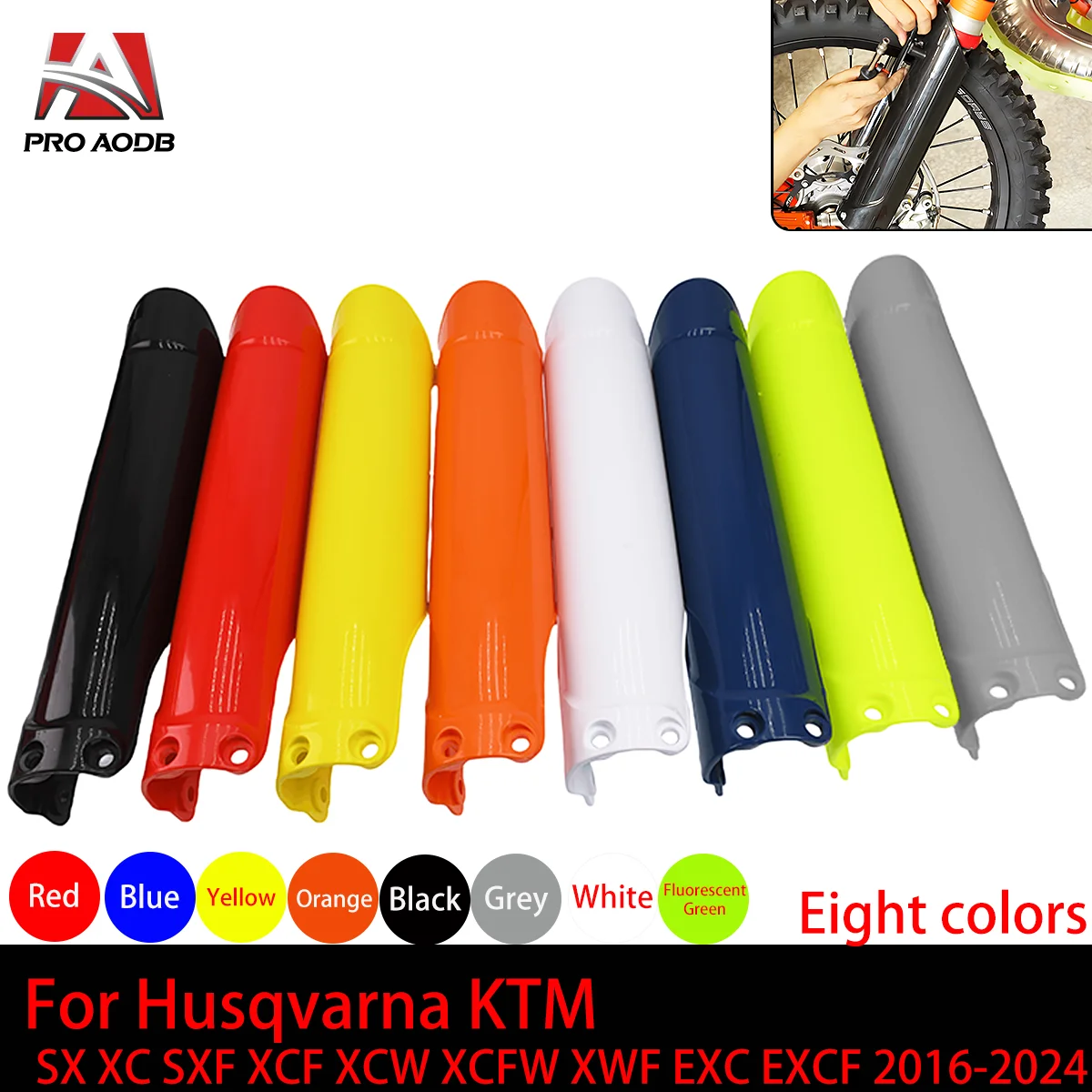 Motorcycle Fork Protection Shock Absorber Guard Cover Parts For Husqvarna GasGas KTM SX SXF XC XCF XCW XCFW XWF EXC EXCF 125-500