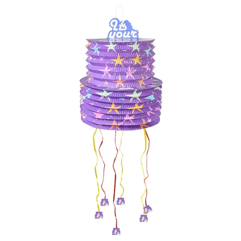 AS96-Kids Party Pinata هدية الفتيات حفلة عيد ميلاد سعيد لوازم الديكور شغل النثار مفاجأة دائم سهلة التركيب