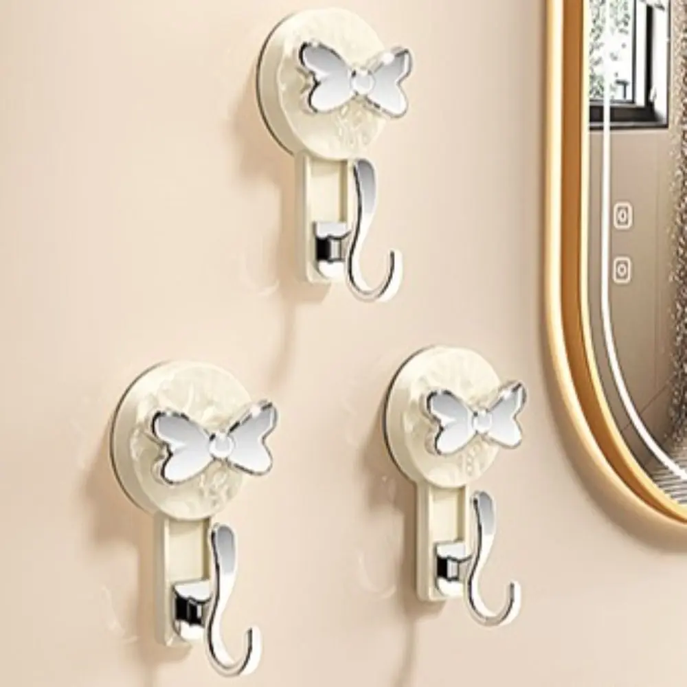 

Съемный настенный крючок на присоске, роскошный держатель для хранения, прочный крючок для душа без сверления, крючок для одежды в ванную комнату