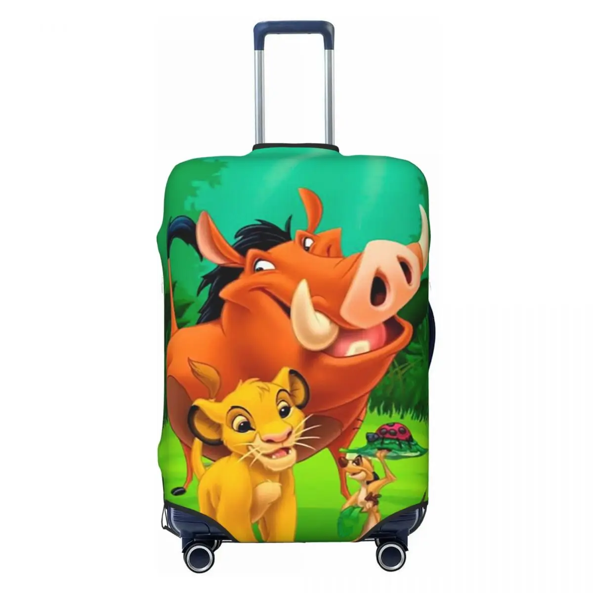 

Custom The Lion King Luggage Cover Fashion Suitcase Protector Covers Suit For 18-32 inch