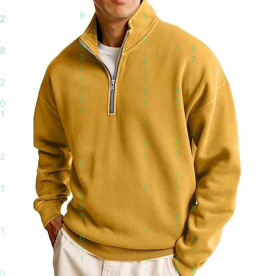Men's Hoodies Pullover Casual Half Zip Oversized Sweatshirts Hoodie Tops thirt shirt femme shirts for women