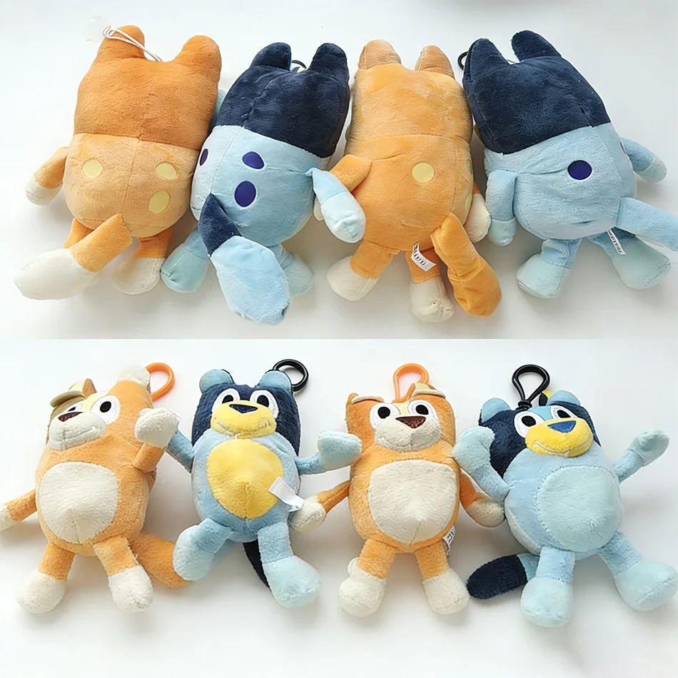 

28cm Bluey Family Plush Toy, Cute Bingo Dog Stuffed Doll, Soft Anime Plush for Children, Christmas Gift for Boys Girls