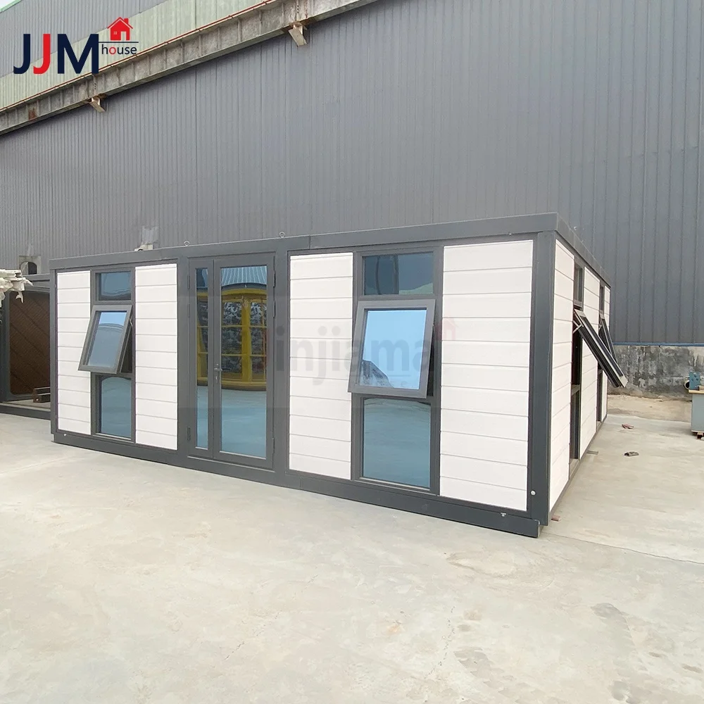 Customized Ready To Live Foldable Tiny Home Luxury 20ft 40ft Prefabricated House Portable Prefab Expandable Container House