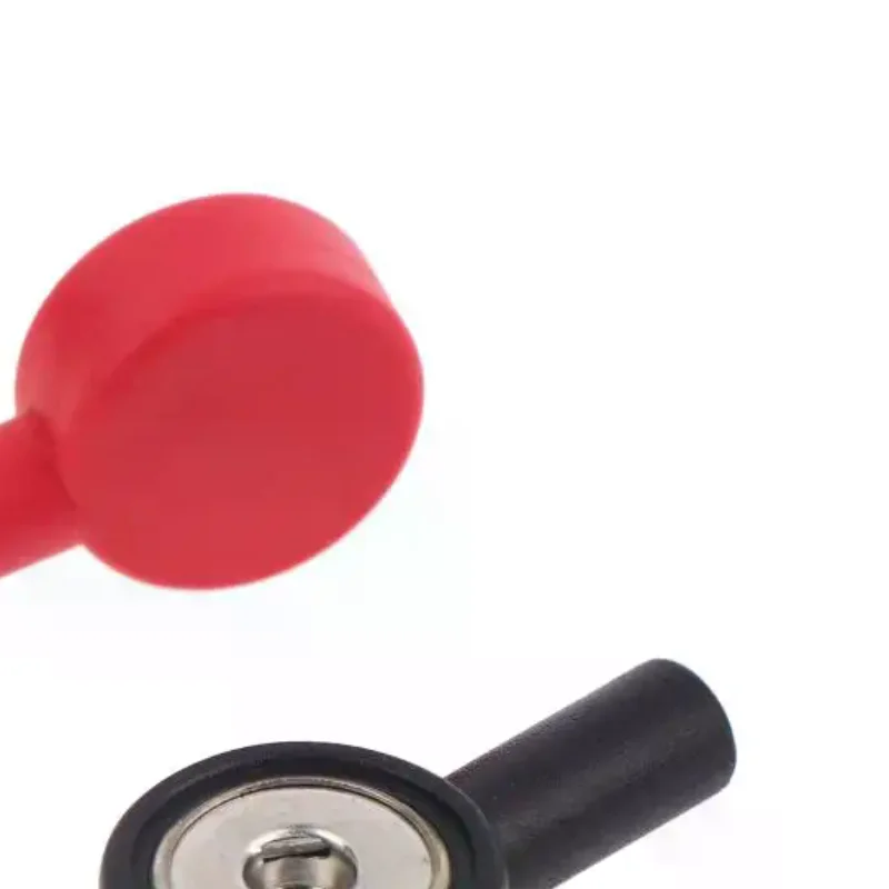 1Pcs TENS Lead Wires Pin To Snap Connect Adapters Therapy Device Electrode Wire 2mm Pin To 4mm Snap Connector