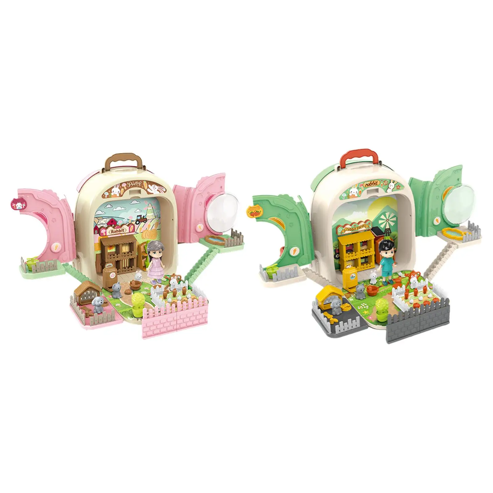 Pretend Play Role Play Animals Cartoon Pet Toy for Birthday Holiday Party