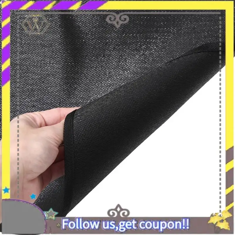 

Новый коврик для камина, огнестойкий коврик для очага, полукруглый 2-слойный огнестойкий коврик из стекловолокна, прочный 50 х 100 см