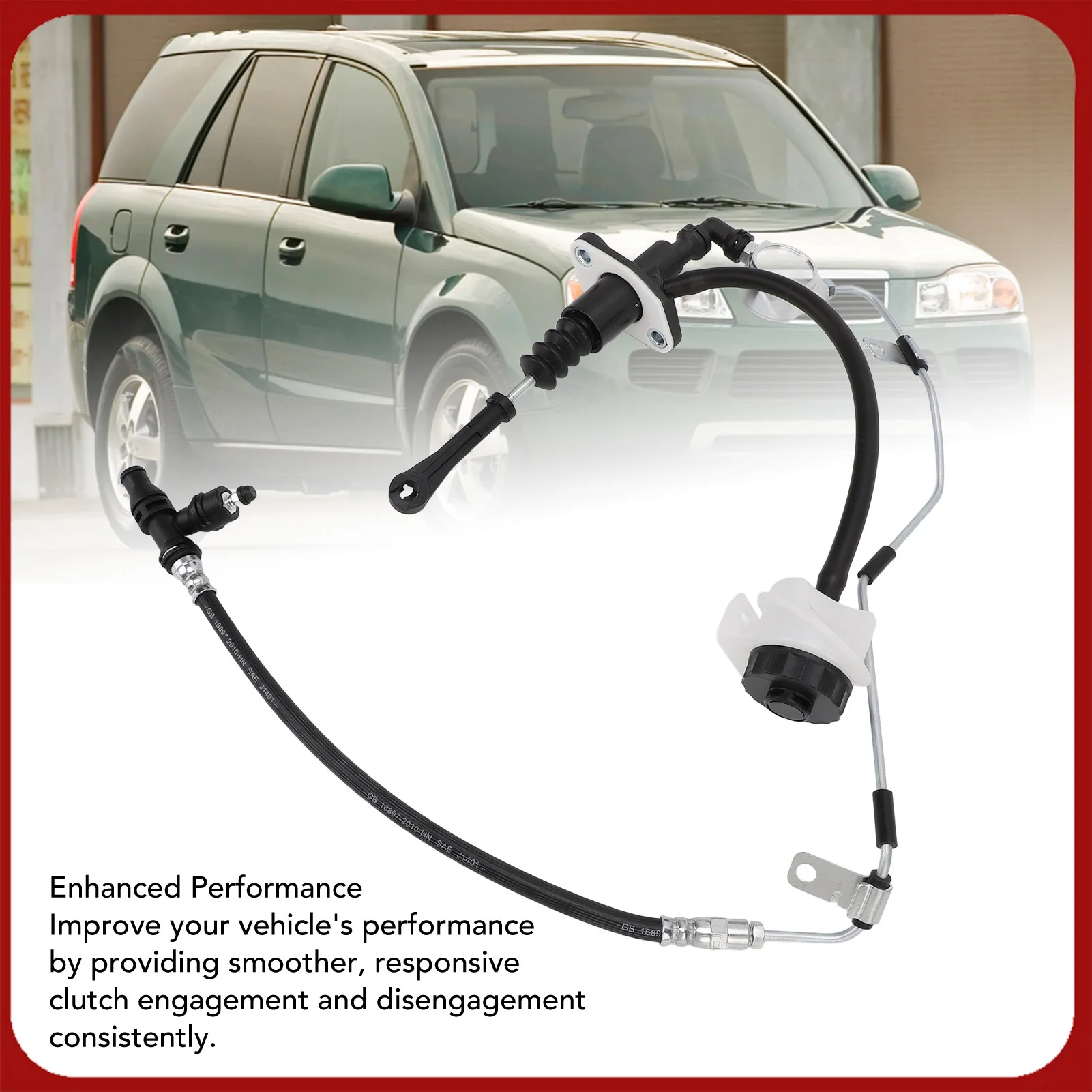 

Clutch Master Cylinder 136.38009 Metal Alloy Reliable Performance Engine Clutch Master Cylinder Pump Replacement for Saturn Vue