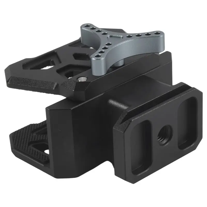Aug. Professional Saddle Clamp Adapter Tripod Bracket Vise Clamp Outdoor Bracket Adapts To3/8 Inch Thread Easy Installation