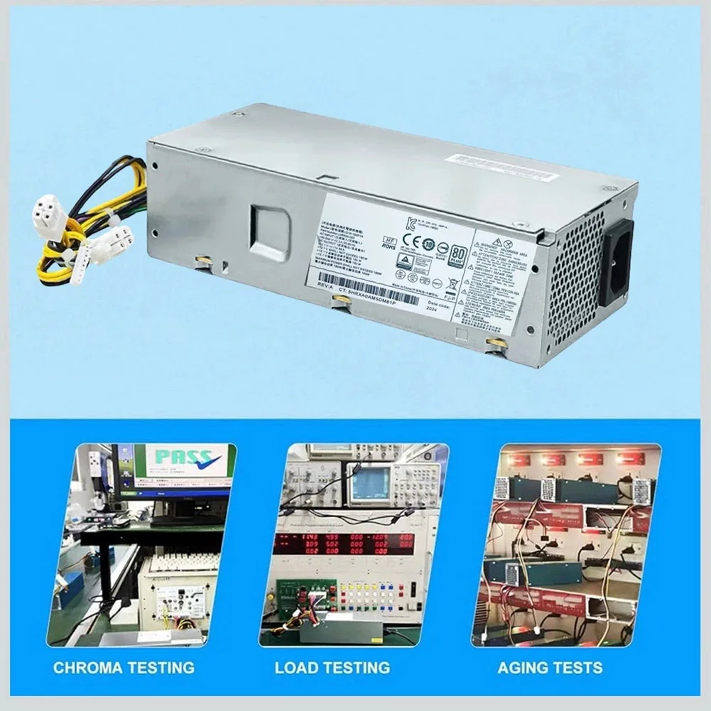 ل HP 280 G3 400 SFF استبدال محول الطاقة 180 واط مع 4 + 4 + 7 دبوس موصل متوافق مع PA-1181-3HB نموذج L08404-002
