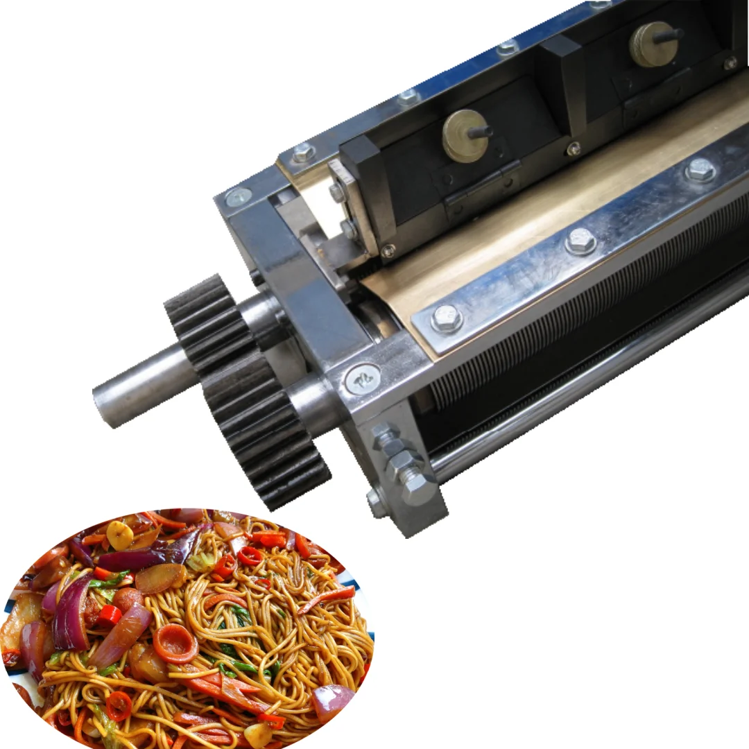 

CNC Machining Precise Fresh Ramen Noodle Cutter with Wavy Shaper for Taiwan Instant Ramen Noodle Maker