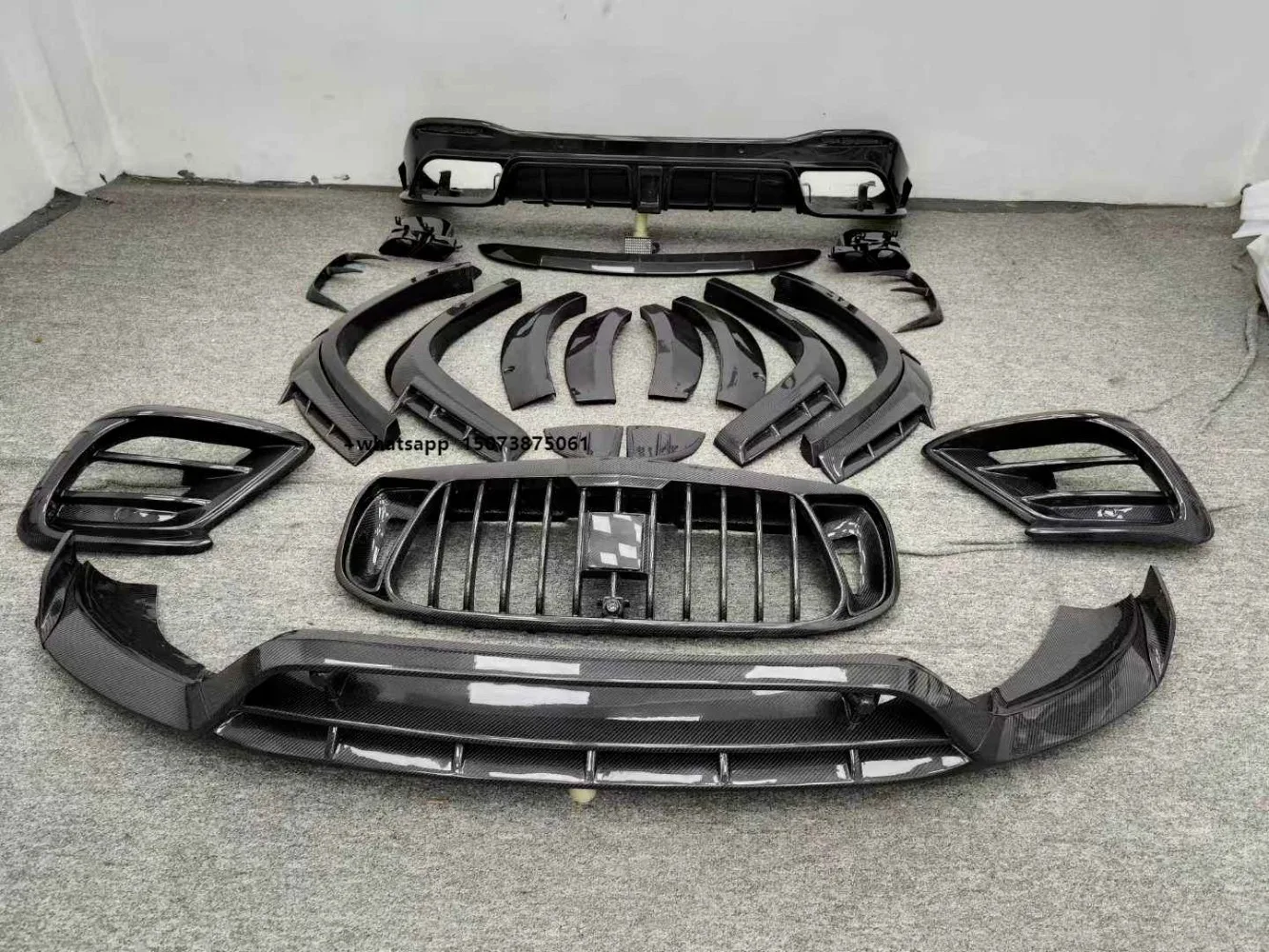 MSY Style Carbon Fiber Body Kit for GLS63 - New Condition Auto Body Systems Upgrade Car Parts