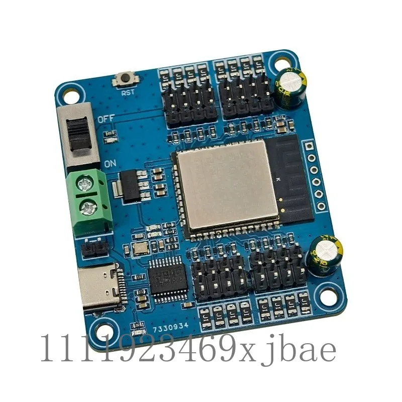 16‑Channel Servo Control Module, USB Serial Port Upper Computer Control WIFI Bluetooth Secondary Development Unit for ESP32