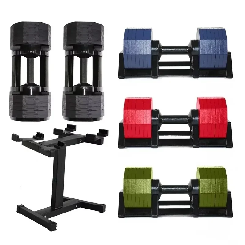 2026 New Angled Adjustable Dumbbell Set Stable Weight Lock For Home And Gym Daily Fitness Training