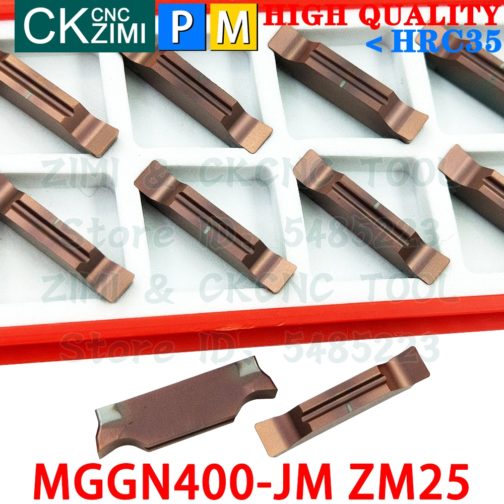 MGGN400-JM ZM25 MGGN 400 JM 4 мм тонкое шлифование Твердосплавные пластины Нарезание канавок Пластины инструменты Механический токарный станок с ЧПУ Инструменты для нержавеющей стали MGGN400 MGMN MGEHR MGEHL SMGB