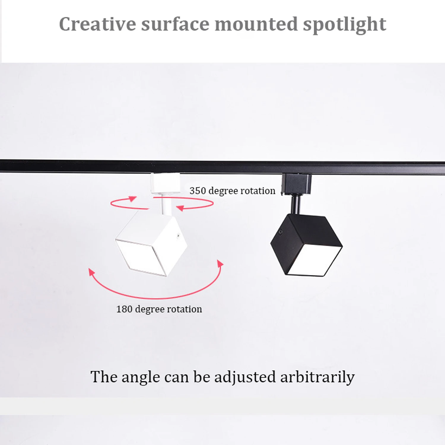 LED Track Light Ceiling Spot Led Ceiling Lamp for Living Room Kitchen Line Lighting Rail Systems Spotlight Set