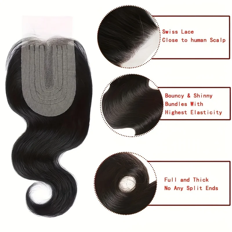 Body Wave Lace Closure Only Human Hair Lace Closure 2x1&4x1 T Part Lace Wig Closure Cheap Lace Closure Brazilian Remy Hair