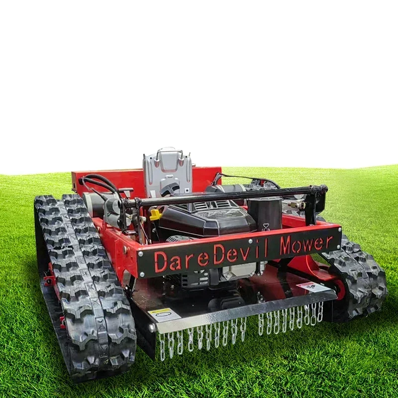 

CE EPA Remote Control Gasoline Robot Grass Cutter Zero Turn Crawler Mini Lawn Mower