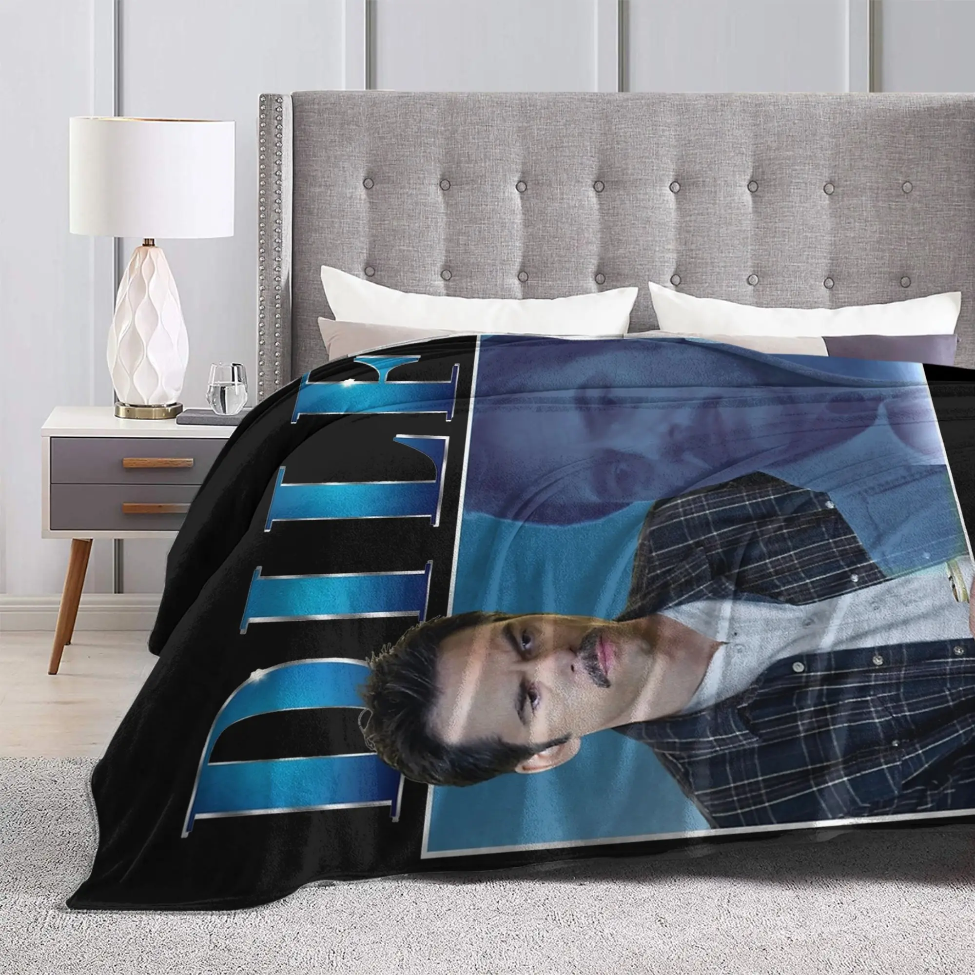 تشارلي سوان الشفق ساغا البطانيات الصوف ربيع الخريف وسيم الأب المحمولة رقيقة رمي البطانيات ل أريكة سيارة البساط قطعة #6