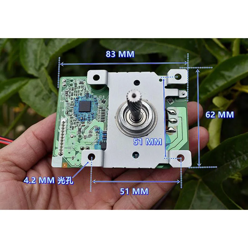 (Nidec) DC 24V Brushless Motor With Driver Board Forward And Reverse Rotation With Gear Low Speed And High Torque