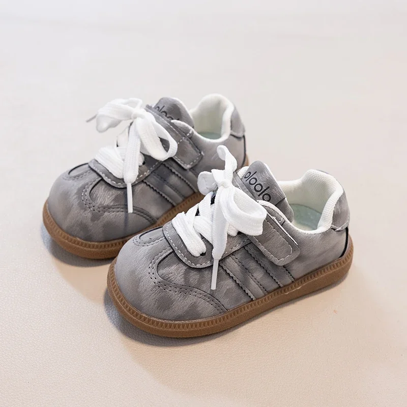 Outdoor Sneaker Anti-Slip Children Soft Bottom Kids Shoes For Running Shoes Autumn Winter Baby Toddler Sport Shoes 22-31 Size