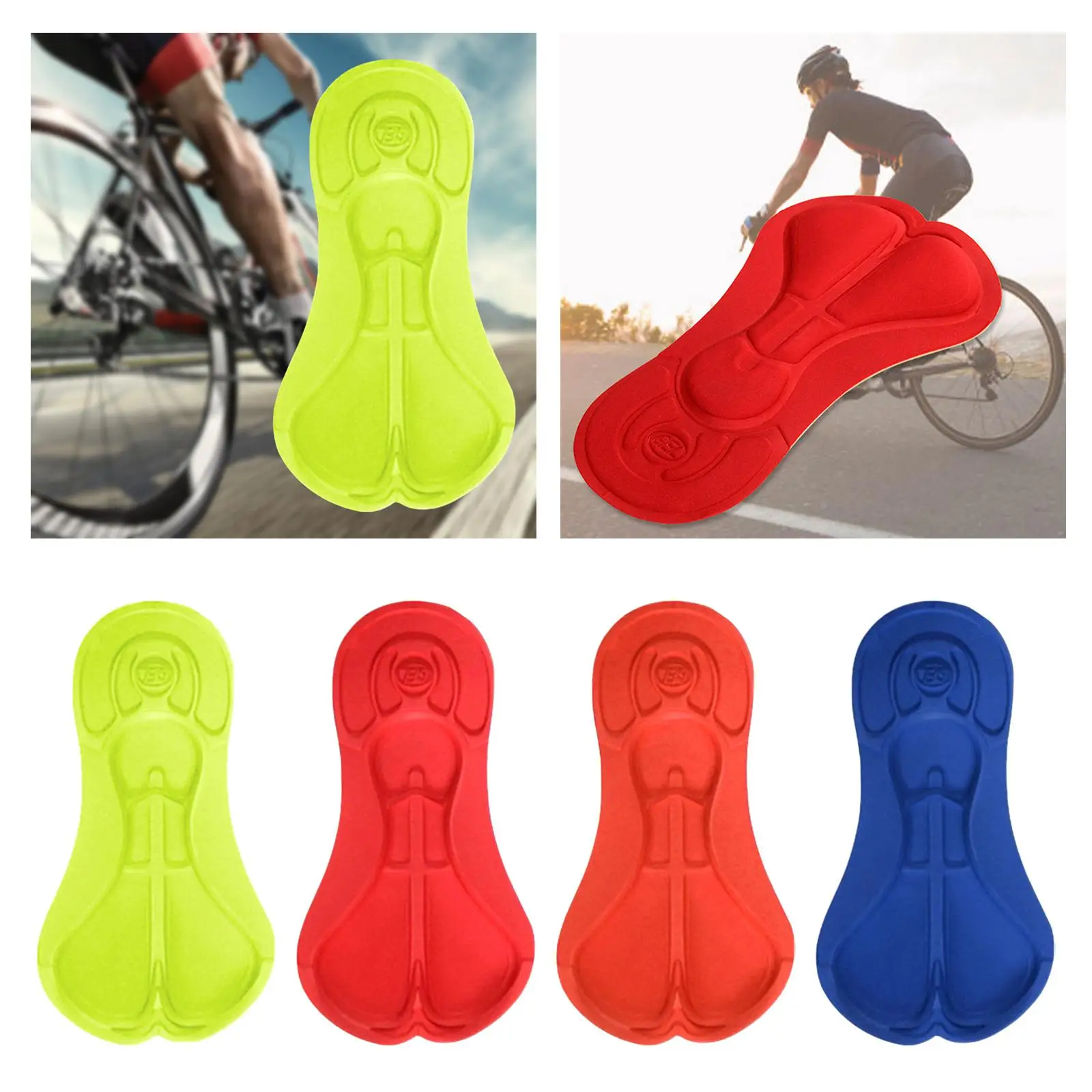 Road bike seat cushion, bicycle cushion, gel-lined shockproof cycling pants image 4