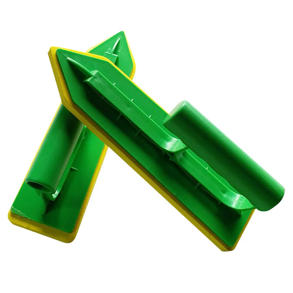 Masonry Builders Esponja Espátula, Tile Caulking Trowel, Ferramenta de Construção Peças, Wave Handle Plast, 23.5x6 cm, 1Pc