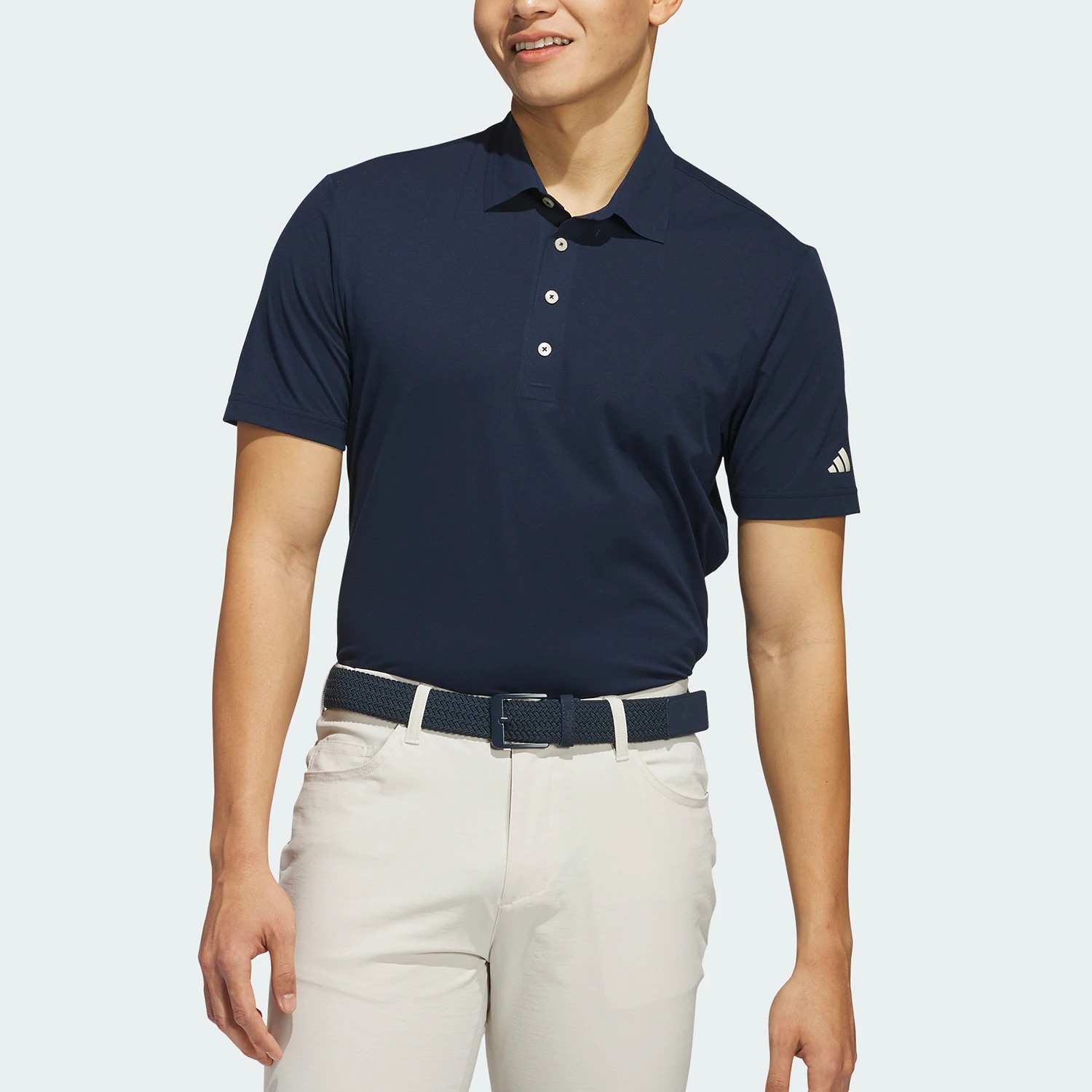 

Adidas Authentic Spring Men's Elastic Comfortable Breathable Sports POLO Shirt JH1339