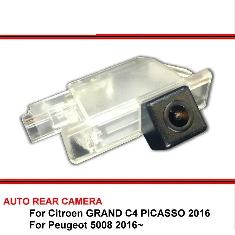 

For Citroen GRAND C4 PICASSO Peugeot 5008 Night Vision Waterproof Car Reverse Backup Rearview Parking Rear View Camera HD CCD