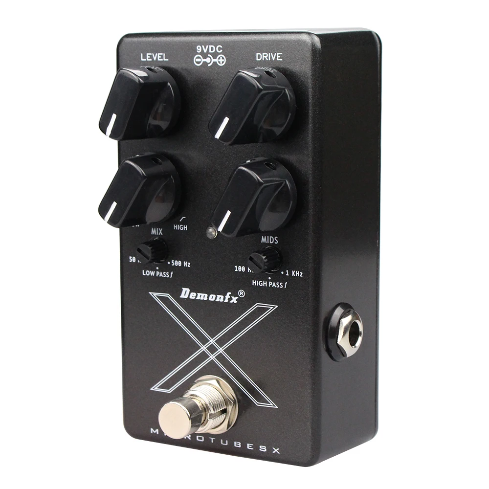 Demonfx Microtubes X Bass Effect Distortion Overdrive Pedal