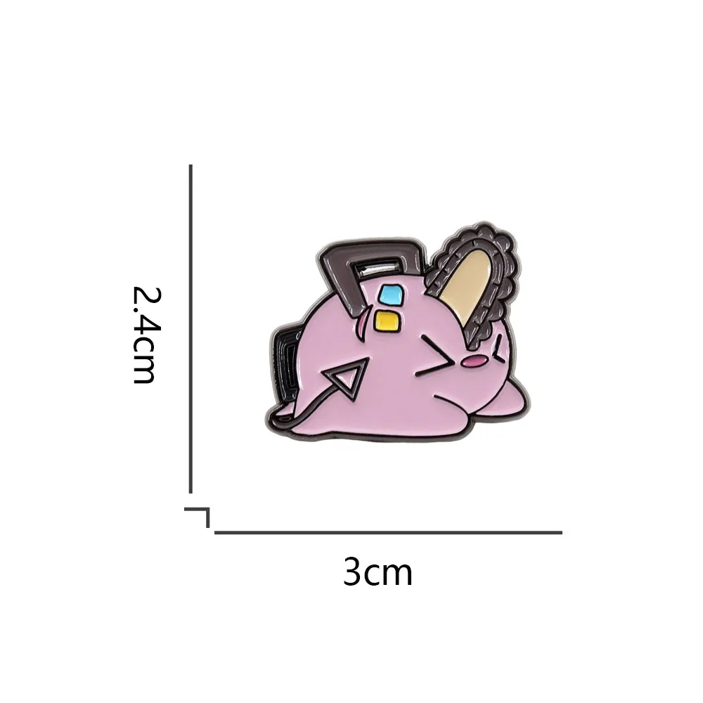 Denji Pochita Mendako Hitori Gotoh Mashup Badge Bocchi The Rock Character Lapel Pin Creative Personalized Jewelry