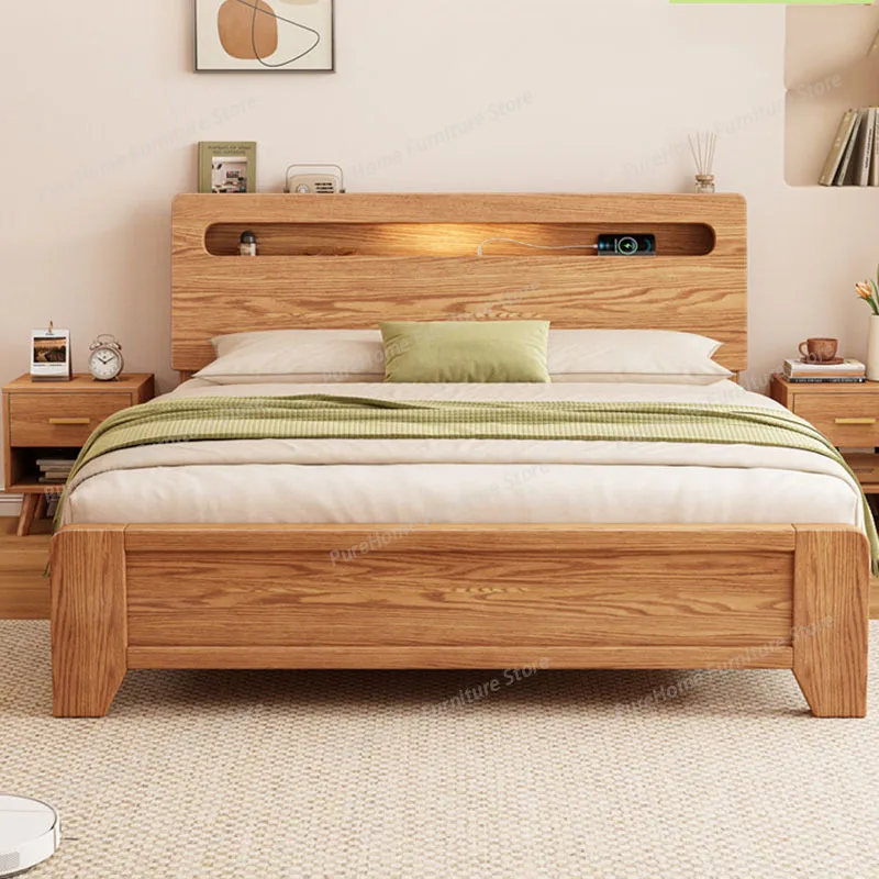 

Baby Double Bed Bedroom Children Modern Luxury Girls Floor Wooden Design Sleeping Bed Mobile Letto Matrimoniale Hotel Furniture