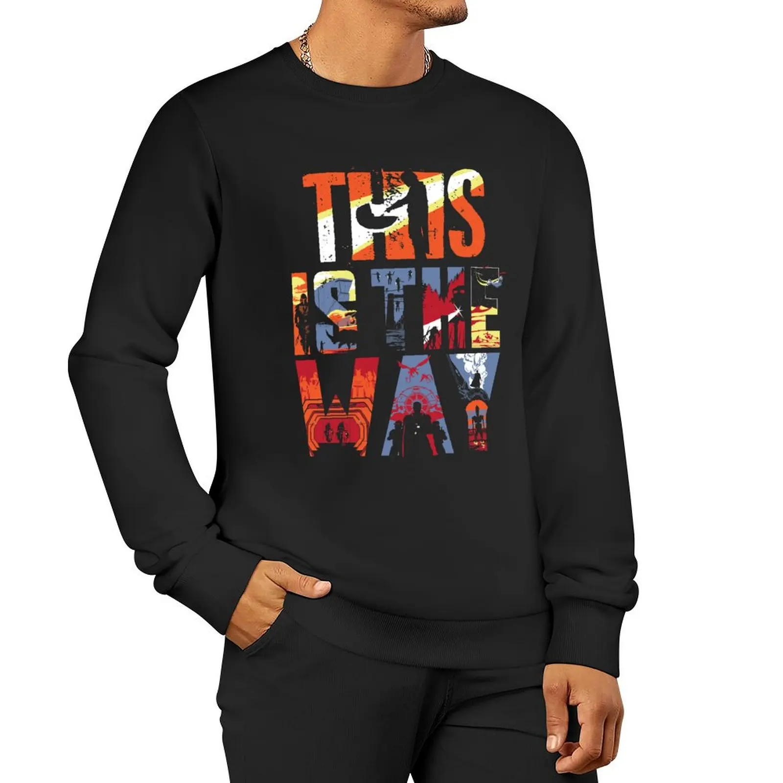 

The magnificent 8 Sweatshirt tracksuit mens clothes autumn sweatshirt male