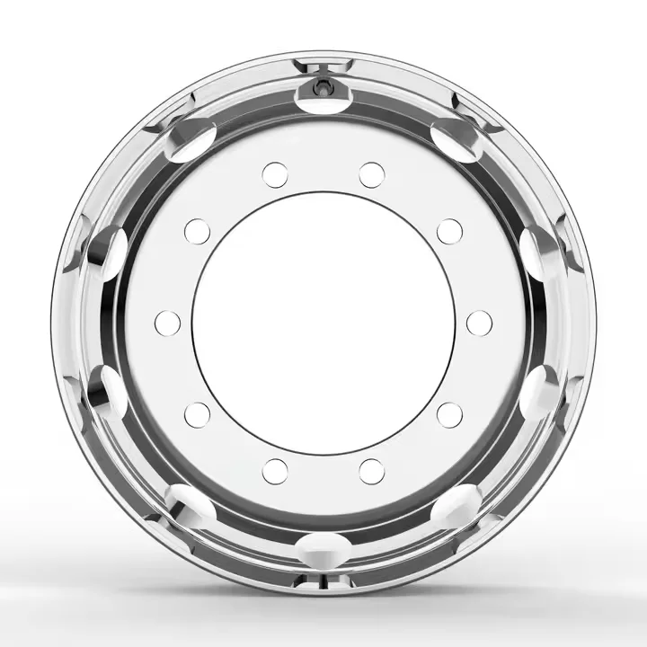 High Quality 22.5x8.25 Aluminum Truck Wheel Rim with Cost-Effective Chrome Finish Customized for Bus/Trailer/RV New