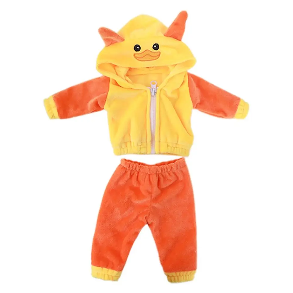 

Toy Playing House Changing Dress Game Dolls Accessories Clothes Animal Hoodies Pants Set Rabbit Frog