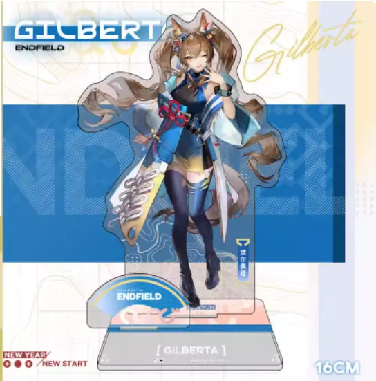 Japanese Anime Arknights Chen Qianyu Gilberta Acrylic Stand Figure Model Plate Cosplay Collection Desktop Decor Gifts New MYQP