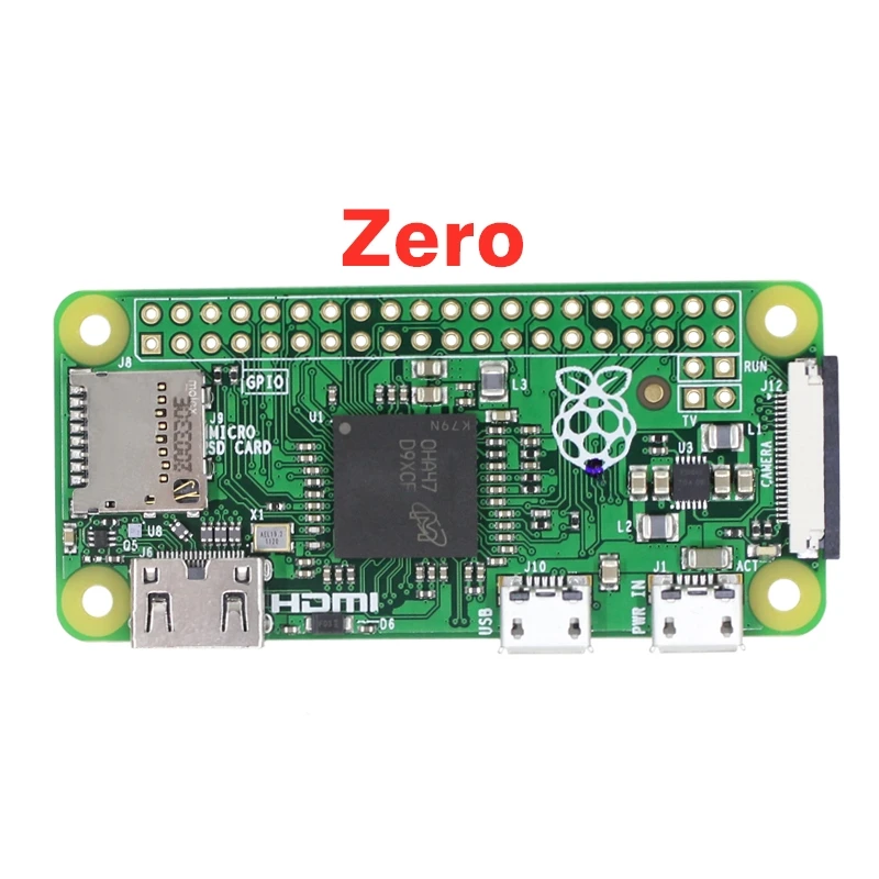 Raspberry Pi Zero / Zero W / Zero 2W Type Optie Ontwikkelingsbord Enkele chip C++/Python Programmering Inleidende controller
