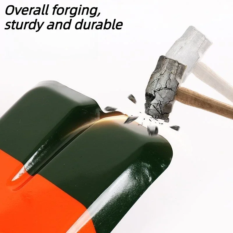 Gardening Spade Head Garden Agricultural Steel Shovel Head Thickened Sturdy Snow Shovel  Garden Multifunctional Soil Shovels
