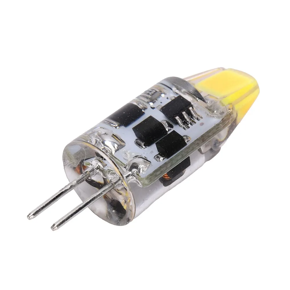 New Mini Bulb G4 LED Bulb Cold White No Flicker Capsule Lamp Silicone Energy Saving Pendant Light Eye Protection