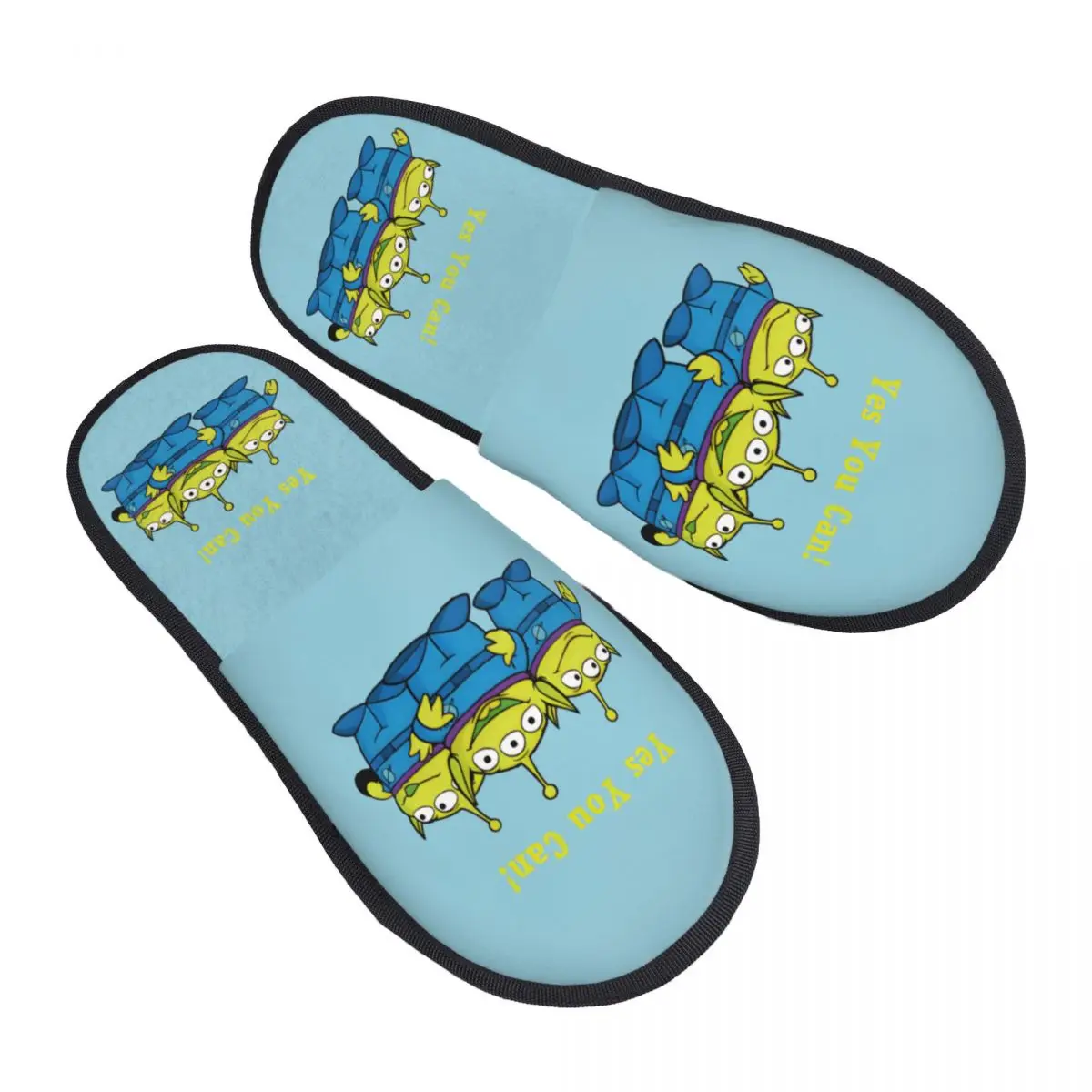 

Домашние тапочки «История игрушек» на заказ, женские тапочки из мягкой пены с эффектом памяти, комедийная пленка без шнуровки, гостиничные тапочки