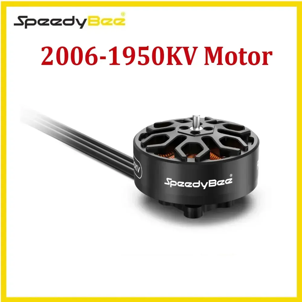 

SpeedyBee 2006 1950KV Brushless Motor for RC FPV Bee35 Drone 3.5inch/4inch/5inch Tinywhoop Freestyle Racing Cinewhoop