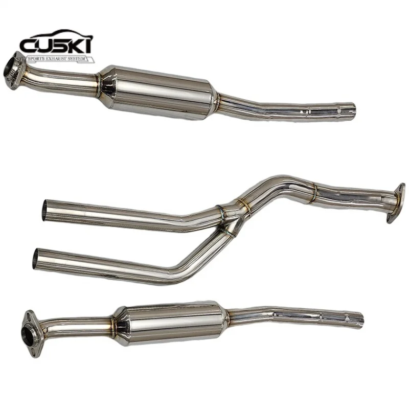 High Performance 304 Stainless Steel Exhaust For Lexus LS300 2.0T Mid Section Pipe  Exhaust Pipe System Modification