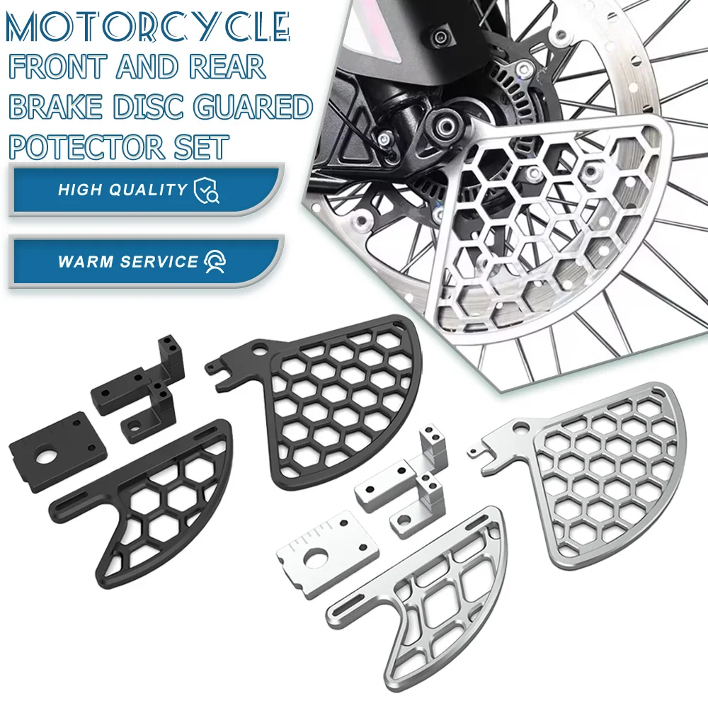 

450MT Motorcycle Front And Rear Brake Disc Guared Potector Set Potection For CFMOTO CF MOTO 450 MT 2024 2025 2026 Accessories