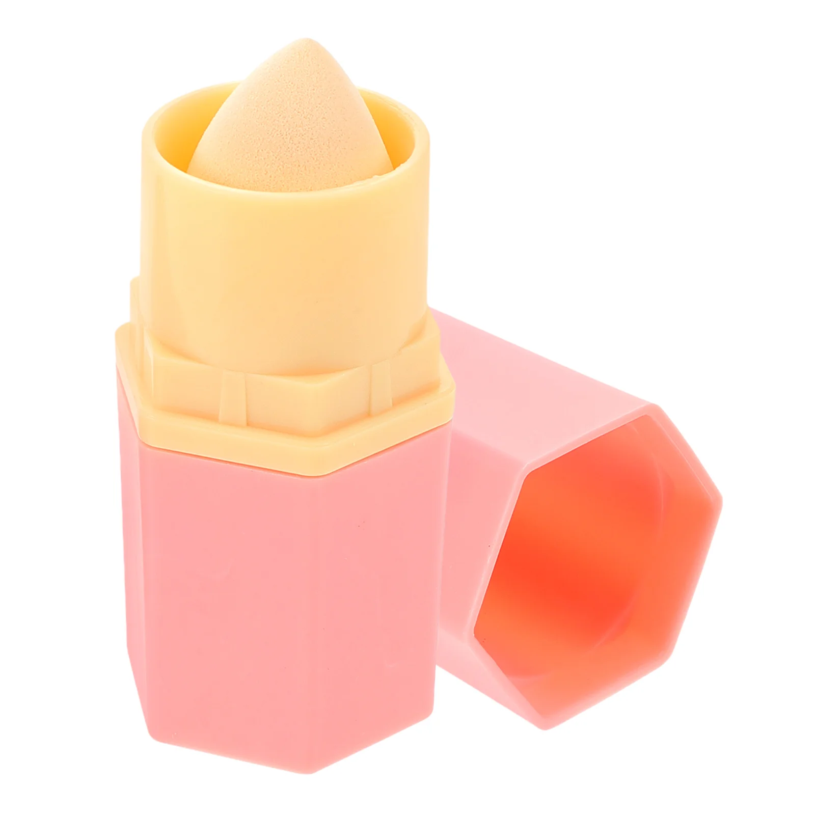 

Volcanic Stone Oil Absorbing Roller Face Blotting Stick Pink Control Ball Compact Size Lightweight Portable Oily Skin Solution