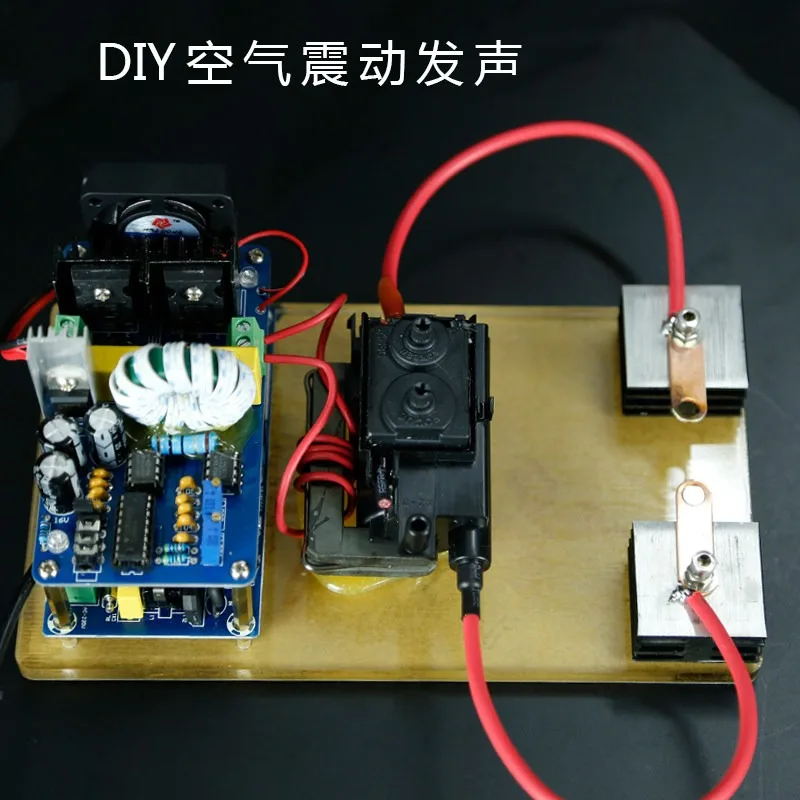 Handmade DIY Plasma Speaker Kit TL494 Classic Arc Loudspeaker Electronic Audio