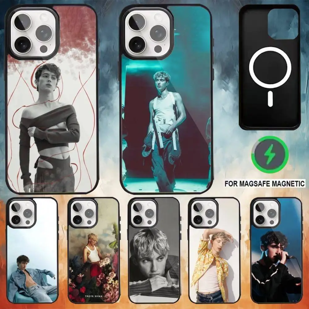 

t-Troye Bloom S-Sivan Phone Case For iPhone 17,16,15,14,13,12,Plus,Pro,Max for Magsafe Magnetic Wireless Charging