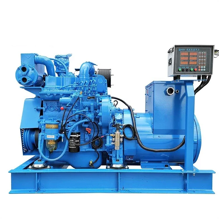 

Boat generator marine d i e s e l Set low noise 30KVA 100kva 250kw 10kw compact small alternator