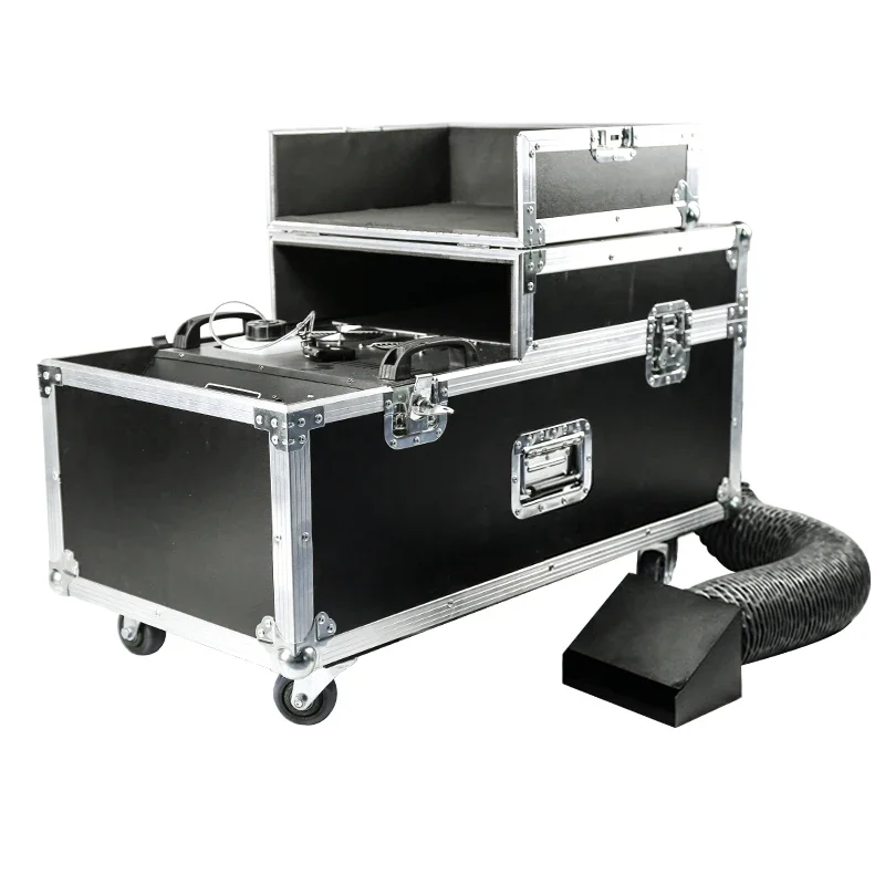 3000W Watermist Machine Laagliggende Rookmachine Water Rookmachine Effectapparatuur Kerst Bruiloft KTV Podium Dubbel