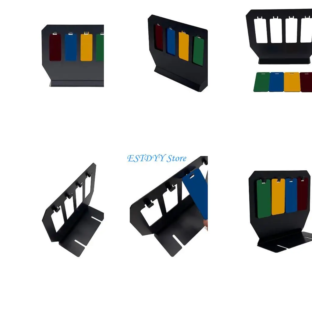 

G6DE Crisp Metal Sound Targets Four Color Metal Targets for Indoor or Outdoor Practice Accessories Enduring